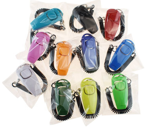 2 en 1 dressage Clicker et sifflet chien sifflet entraînement-Stop aboiement rappel-chien Clicker formation chiens-entraîneur obéissance - Product Image 4