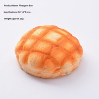 Ornements de pâtisserie en PU à rebond lent, imitation gâteau et baguette, accessoires de photographie pour la pâtisserie, pain artificiel pour la promotion