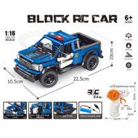 275 pièces de briques de construction éducatives en plastique ABS de couleur verte, série rapide, échelle 1:20, pour voiture RC
