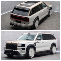 Pour Zeekr 9X, un kit carrosserie de style MSY entièrement nouveau, amélioré et modifié, incluant les pare-chocs avant et arrière et les passages de roues.