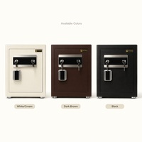 Caja Fuerte de Seguridad Inteligente, Totalmente de Acero, con Pantalla LCD Digital Electrónica, Teclado con Contraseña Programable, para Hotel u Oficina