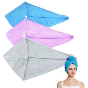Chất Lượng Cao Ma Thuật Sấy Sợi Nhỏ <span class=keywords><strong>Twist</strong></span> Tóc Turban Khô Tóc Khăn Với Giá Thấp - Product Image 1