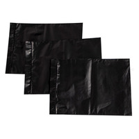 Vente directe usine – Sacs PE conducteurs noirs de haute qualité, taille personnalisée, pochette conductrice anti-fuite pour déchets électroniques