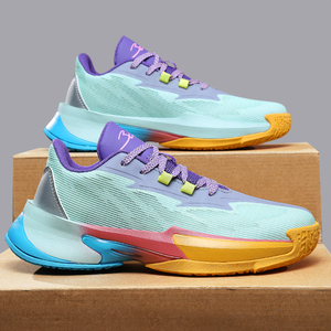 Scarpe da <span class=keywords><strong>basket</strong></span> professionali da uomo, resistenti, con supporto dell'arco plantare migliorato, assorbimento degli urti, sneaker atletica antiscivolo per allenamento all'aperto - Product Image 4