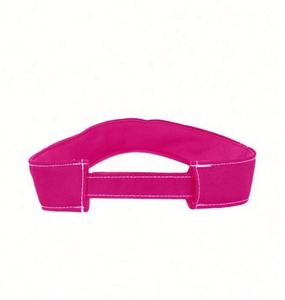 หมวกโพลีเอสเตอร์ปักลายด้วยแสง UV ป้องกันรังสี UV สำหรับเล่นกีฬาที่บังแดดทำจาก PVC สีสันสดใสสำหรับใส่ได้ทั้งชายและหญิง - Product Image 3