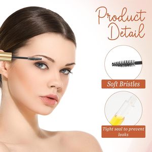 Échantillon Gratuit : Tube de Mascara Sérum pour Cils, Emballage Plastique Transparent Coloré avec Impression Sérigraphique, Cosmétique, MOQ 100 pièces - Product Image 3