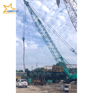 Grue sur chenilles d'occasion de 50 tonnes avec moteur, boîte de vitesses et pompe pour levage de charges de construction à vendre - Product Image 5