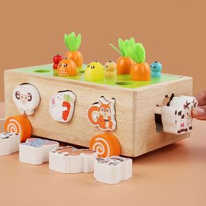 Cadeau idéal pour bébé, centre d'activités multifonctionnel pour bébé, blocs d'apprentissage sur le thème des animaux, cube d'activités en bois - Product Image 5