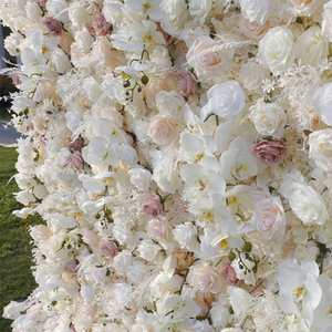 Fondo de pared de foto de simulación 5D de gama alta, Fondo de tela rosa dorada champán, <span class=keywords><strong>Año</strong></span> <span class=keywords><strong>Nuevo</strong></span>, boda, arreglo del Día de San Valentín, signo - Product Image 5