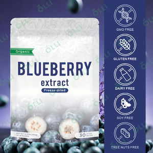 OLLI bubuk buah Blueberry alami 100% bubuk Blueberry kering beku ekstrak Bluebery - Product Image 5