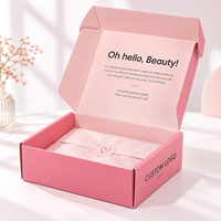 Boîte d'expédition personnalisée en carton premium avec texte intérieur personnalisé et structure de fermeture sécurisée pour produits de spa