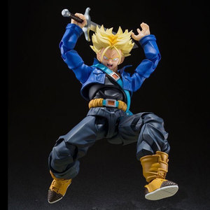 Mô hình nhân vật hành động Goku Siêu Saiyan Trunks Dragon Ball Z PVC 13cm chất lượng tốt, chất liệu nhựa resin, phiên bản S.H.Figuarts DBZ Trunks - Product Image 4