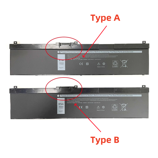 Wholesale NYFJH 97Wh Laptop Battery for Dell Precision 7530 7540 7730 7740 P74F P34E in Stock Fast Worldwide Shipping