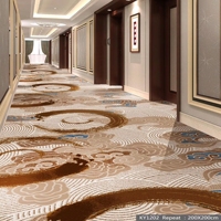 Moquette en nylon de luxe pour hôtel, moquette murale pour hall d'hôtel, moquette murale pour chambre à coucher