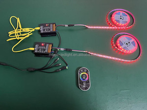 5V 12V 24V Mono màu duy nhất CCT RGBW rgbwc LED RJ45 Mạng cáp đồng bộ âm nhạc đồng bộ RF từ xa 30A RGB Led điều khiển - Product Image 5