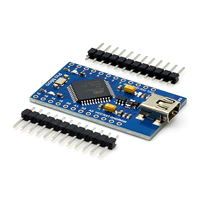 Módulo MICRO/MINI/TYPE-C USB Pro Micro ATMEGA32U4 5V 16MHz / 3.3V 8Mhz con cabezal de pines de 2 filas para Leonardo, la mejor calidad G391