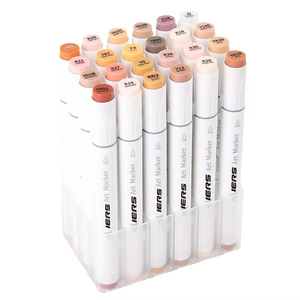 Marcadores de Pincel <span class=keywords><strong>Ohuhu</strong></span> Sta, 24 Colores, Puntas Dobles de Pincel y Cincel, Juego de Marcadores Artísticos a Base de Alcohol, Punta de Pincel y Punta Fina, 48 Colores, Marcador para Dibujo - Product Image 4