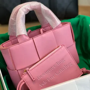 Groothandel Mode Trendy Luxe Designer Bekende Merken Echt Lederen Dames Vrouwen Portemonnees En Handtassen