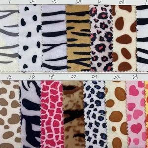 Varia tigre/giraffa/<span class=keywords><strong>leopardo</strong></span>/zebra/mucca stampa animale velboa tessuto minky per divano e mobili - Product Image 5