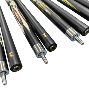 Modèles de mélange de haute qualité Carbon Graphite 1/2 PC 12.5-13mmTip Black Billiard Carbon Pool Cue Noir avec joint <span class=keywords><strong>Unilock</strong></span> à vendre - Product Image 6