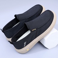 Chaussures en toile décontractées et confortables pour l'été – Mocassins polyvalents et tendance à enfiler, respirants, légers et résistants à l'usure
