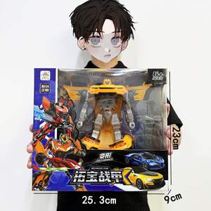 Jouets pour enfants Jouets éducatifs en plastique Jouets robots déformables pour enfants - Product Image 5