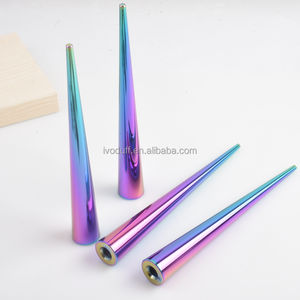 कस्टम 19x150mm स्पाइक कीलक बड़ी लंबी नुकीला अवस्र्द्ध पंक कॉलर Screwback बुलेट स्पाइक - Product Image 1