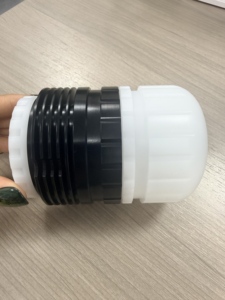 Material Certificates Available 25 Years Source Factory Custom CNC Machining <b>Plastic</b> Blue white black POM PEEK Parts Service - Product Image 4