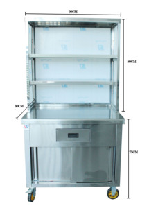 VICTORY CUISINE Malaisie Mee décrochage thé eau armoire décrochage armoire suspendue poulet armoire avec tiroir dans le marché de l'Asie du Sud-Est - Product Image 4