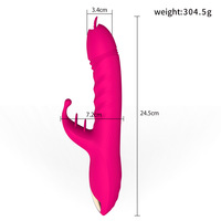Neuer Klitoris-Rabbit-Vibrator mit Weichem Hautgefühl, Vibrations-Spielzeug zur Klitoris-Stimulation, Nippelsauger, Sexspielzeug für Frauen