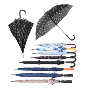 Automatic Open Lightweight 23 25 Inch Straight <b>Umbrella</b> for Outdoor Festival Sun Rain Protection - Product Image 4