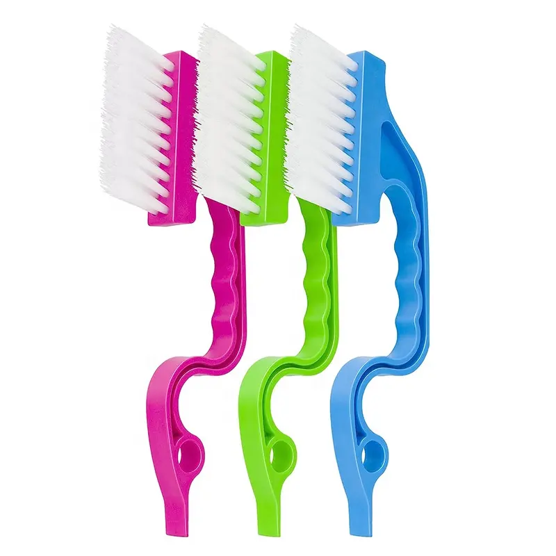 Plastic Kitchen Gadgets Innovative Cleaning Tool Kitchenware Cleaning Brush Hand-held Groove Gap Cleaning Tools