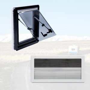 Piezas de RV, ventana lateral con bisagras superior aislada para caravana, 900*350 MM para <span class=keywords><strong>autocaravana</strong></span> - Product Image 1