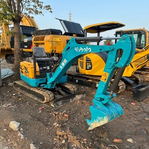 Excavatrice sur chenilles Kubota U15 d'occasion, de fabrication japonaise, pour la construction de centrales thermiques, se vend bien au Cambodge. - Product Image 2