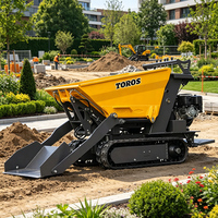 Mini-Dumper mit Hoher Tragfähigkeit für Bau- und Gartenprojekte, Landwirtschaftliche Nutzung, CE-Zertifiziert für Baustellen