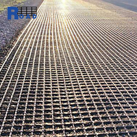 Produits de terrassement Geo Grid Basalt Mesh Géogrille biaxiale pour le renforcement des routes et autres produits de terrassement