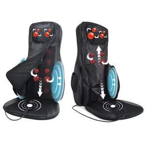 Car and home use kneading buttocks vibration back seat electric massage cushion with airbag