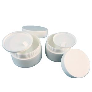 ขวดพลาสติกทรงกลมฝาเกลียว 5 กรัม 10 กรัม 20 กรัม 30 กรัม 50 กรัม บรรจุภัณฑ์เครื่องสำอางสำหรับครีม ขี้ผึ้ง ยา - Product Image 1