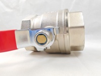 Válvula de Bola Industrial de Latón con Roscas BSP/NPT - Control Manual de Cierre para Agua/Aceite/Gas, Alto Flujo 300 M/h, Presión 650 psi, OEM