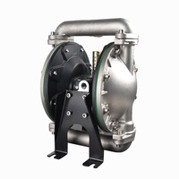 Pompe pneumatique à double diaphragme résistante à la corrosion de 1 pouce, 1,5 CV, modèle ARO 66610A-344-C, 20-200 M/H, pour le traitement chimique