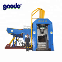 Machine hydraulique de presse de presse de compacteur de chute métallique pour le fer d'acier de chute