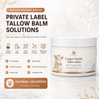 Crème Corporelle GHK-Cu à Marque Blanche OEM ODM – Hydratation Intense Peaux Sèches, Soin Barrière Cutanée, Baume au Peptide de Cuivre et au Suif