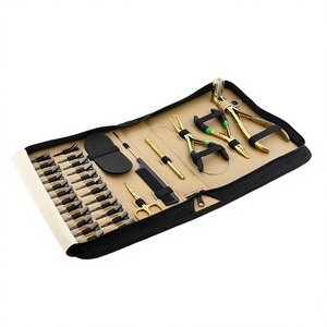 Kit de Herramientas para Extensiones de Cabello de Acero Inoxidable al por Mayor: Alicates de Micro Anillos, Alicates de Crimpado y Extracción, Tijeras para Hilos, 24 Pinzas y Herramientas de Sujeción - Product Image 1