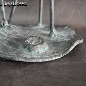 Gietijzeren Tuin Metalen Vogelkraan Ornament Voor Huisdecoratie - Product Image 3