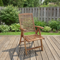 Fauteuil inclinable en bois d'acacia de qualité internationale, design moderne, meilleur prix, fabriqué au Vietnam