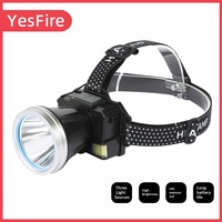 Lampe frontale LED super puissante et étanche, indice IP65, pour le camping, la pêche nocturne, longue autonomie, lampe frontale d'extérieur