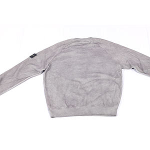 Sweatshirt mit Rundhals ausschnitt Klassisches übergroßes Sweatshirt Baumwoll vlies Langarm Solid Heavyweight Hoodie Custom Blank Hoodie - Product Image 2