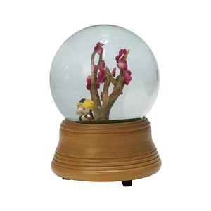 Boule de <span class=keywords><strong>paysage</strong></span> de neige romantique en résine personnalisée simulation de fleur <span class=keywords><strong>d</strong></span>'<span class=keywords><strong>hiver</strong></span> boule de neige avec flocons brillants boule de neige en verre <span class=keywords><strong>d</strong></span>écor à la maison - Product Image 4