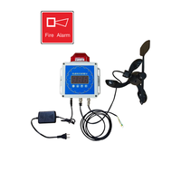 Anémomètre sans fil RS485 MODBUS 0-40 m/s, capteur de vitesse du vent pour grue, transmetteur avec écran numérique et système d'alerte