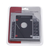 ShuoLe HDD Caddy universale SATA a SATA 2 ° Hdd Caddy 9.5mm per 2.5 "SSD custodia Hard Disk custodia per computer portatile